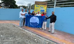 Samsun'da Zilfansuyu Halk Plajı mavi bayrak aldı