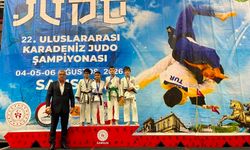 Bayburtlu judocular Samsun'da madalya kazandı