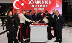 Bayburt'ta 30 Ağustos Zafer Bayramı resepsiyonu düzenlendi