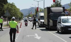 Bir haftada 16 binden fazla araç ve sürücüsü denetlendi