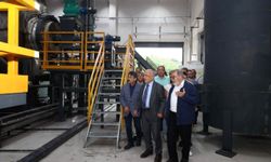 İş insanları, fındık kabuğundan aktif karbon üretecek tesisi inceledi