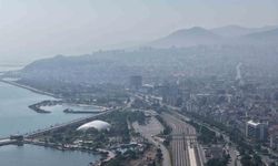 Samsun'da puslu hava