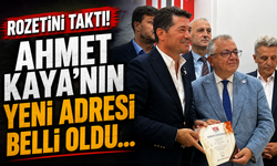 Ahmet Kaya’nın yeni adresi belli oldu: Rozetini taktı