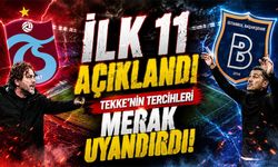 Trabzonspor 3 puan için sahaya çıkıyor: İşte Fatih Tekke'nin ilk 11'leri