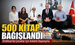 Ortahisar Belediyesi'nin “Bir Kitap, Bin Umut” Kampanyasına 500 Kitaplık Yeni Destek