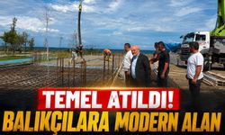 Çarşıbaşı’nda Balık Hali Projesi başladı: Temel atıldı