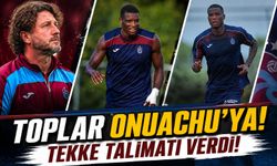 Trabzonspor’da Onuachu Planı Hazır: Fatih Tekke Kanatlara Talimatı Verdi