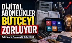 Elektrik Ve Su Faturasına Bir De Bu Eklendi: Dijital Abonelikler Bütçeyi Zorluyor