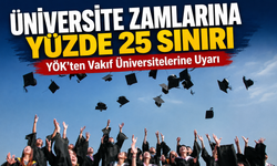 YÖK’ten Vakıf Üniversitelerine Zam Uyarısı: Sınır Yüzde 25