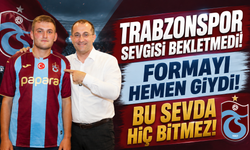 Trabzonspor formasını eve varmadan giyen Abdülaziz’i Başkan Ekim misafir etti