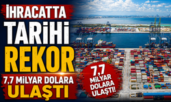 Serbest Bölgelerde Tarihi Rekor: İhracat 7,7 Milyar Dolara Ulaştı