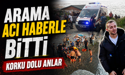 Eynesil’de denize giren 4 arkadaşın korku dolu anları faciayla bitti