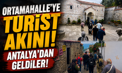 Akçaabat’ın tarihi Ortamahalle’sine turist ilgisi: Antalya’dan geldiler hayran kaldılar