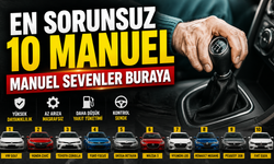 Manuel otomobil arayanlar dikkat: En sorunsuz 10 model belli oldu