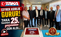 TAKA Gazetesi 25. yaşından gün aldı: Çeyrek asırlık gurur