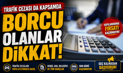 Vergi ve trafik cezası borcu olanlar dikkat: Son gün 31 Ağustos