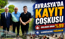 Avrasya Üniversitesi’nde Kayıt Coşkusu: Doluluk Oranı Dikkat Çekti