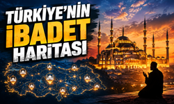 Türkiye’nin İbadet Haritası Ortaya Çıktı: Namazda Zirvedeki Bölge Şaşırttı