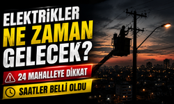 Trabzon elektrik kesintisi programı açıklandı: İlçe ilçe tam liste