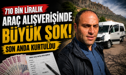 710 bin liralık araç alışverişinde büyük şok: Son anda kurtuldu