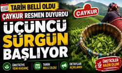 ÇAYKUR’dan Üreticiye Kritik Duyuru: Üçüncü Sürgün Tarihi Belli Oldu