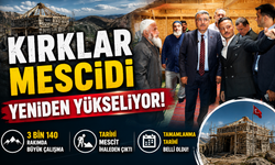 Kırklar Mescidi yeniden ayağa kalkıyor: Başkan Genç tarih verdi