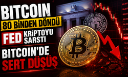 Bitcoin 80 bin dolardan döndü: Fed sonrası piyasada dengeler değişti