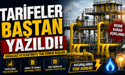 Feleri değiştirdi: Doğal gaz ve akaryakıtta yeni ücretler açıklandı