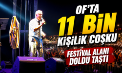 Of Kültür ve Sanat Festivali’nde 11 Bin Kişi Emre Fel İle Coştu