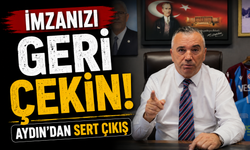 Yavuz Aydın’dan Sert Çıkış: “İmzanızı Geri Çekin”