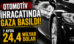 Otomotiv İhracatı Temmuzda 3,6 Milyar Dolara Ulaştı