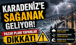 Karadeniz’de Pazar Sürprizi: Güneş Yerini Sağanağa Bırakabilir