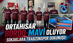 Ortahisar Bordo-Maviye Boyanıyor: Sokaklara Trabzonspor Dokunuşu