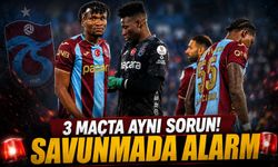 Trabzonspor’da alarm veren tablo: 3 resmi maçta bireysel hatalar öne çıktı