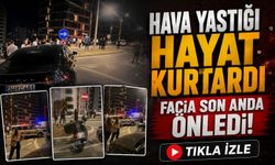 Akçaabat’ta Viyadükte Kritik Dakikalar: İtfaiyenin Hava Yastığı Hayat Kurtardı