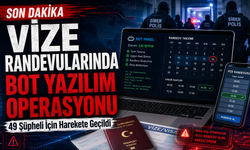 Vize Randevusu Soruşturmasında 6 İlde Operasyon: 49 Şüpheli