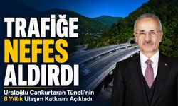 Ulaştırma ve Altyapı Bakanı Abdulkadir Uraloğlu Cankurtaran Tüneli’nin Bölgesel Ulaşım Gücünü Açıkladı