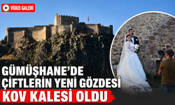 Gümüşhane’de Çiftler Stüdyo Yerine Tarihi Kov Kalesini Tercih Ediyor