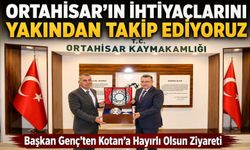 Başkan Genç’ten Kotan’a Hayırlı Olsun Ziyareti; “Ortahisar’ın İhtiyaçlarını Yakından Takip Ediyoruz”
