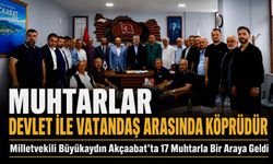 Milletvekili Büyükaydın Akçaabat’ta 17 Muhtarla Bir Araya Geldi; “Muhtarlar Devlet ile Vatandaş Arasında Köprüdür”