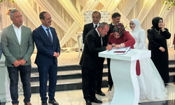 Gümüşhane’de Aslı Devran ile Recep Kural görkemli düğünle evlendi