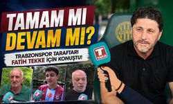 Trabzonspor Taraftarı Fatih Tekke İçin Konuştu: Tamam mı Devam mı?
