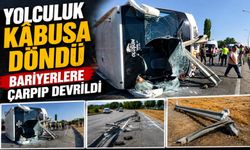 Afyonkarahisar’da Yolcu Otobüsü Devrildi: İlk Belirlemelere Göre 22 Yaralı