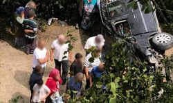 Giresun Tirebolu’da Araç Fındık Bahçesine Yuvarlandı: 7 Yaralı