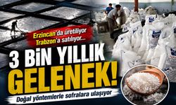 Erzincan’da üretiliyor Trabzon’a satılıyor: 3 bin yıllık gelenek