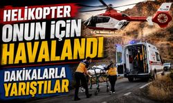 Felç Geçiren 86 Yaşındaki Kadın Ambulans Helikopterle Gümüşhane’ye Getirildi