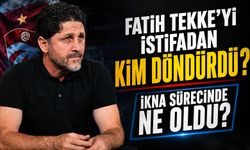 Fatih Tekke’yi İstifadan Kim Döndürdü? Trabzonspor’da O İsimler Devreye Girdi
