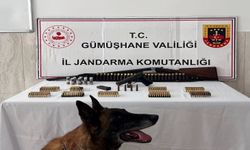Kürtün’de Jandarma Baskını: Evden Ruhsatsız Silah ve Yüzlerce Fişek Çıktı