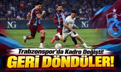 Trabzonspor’da Hüseyin Çimşir’den 3 değişiklik: Yeni transfer sahada