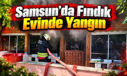 Samsun’da Fındık Evinde Yangın: Maddi Hasar Oluştu